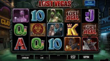 Lost Vegas slot free spins