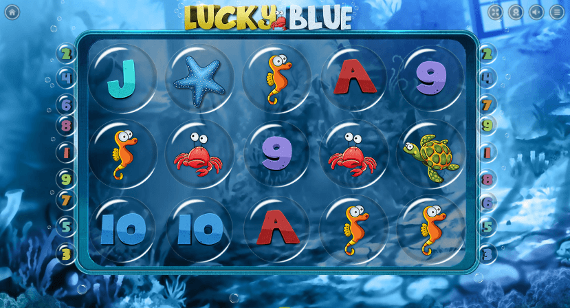 lucky blue slot