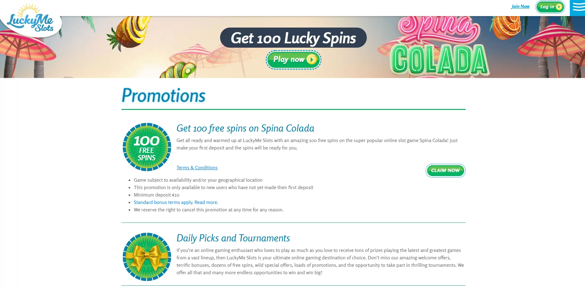 Lucky Me Slots 10 Free Spins