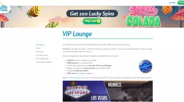 LuckyMe Slots Casino vip loyalty bonus