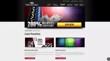 Palace of Chance casino promotions