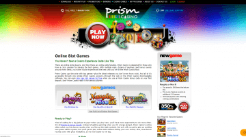 Prism Casino slot games