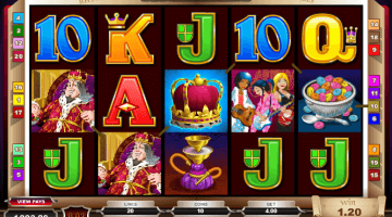 Rhyming Reels Old King Cole slot free spins