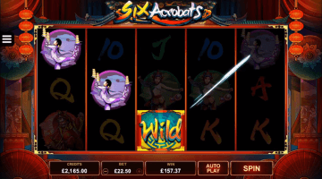 Six Acrobats slot game