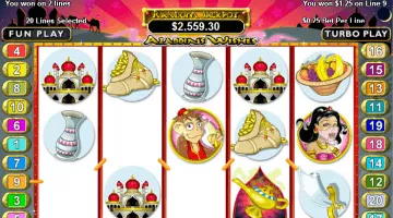 Aladdins Wishes slot free spins