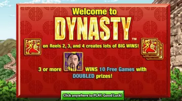 Dynasty slot game
