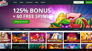 Fruits4real free spins codes