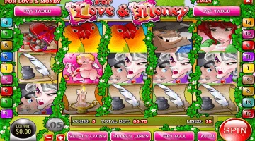 Love and Money slot game