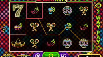 Mexico Wins slot free spins