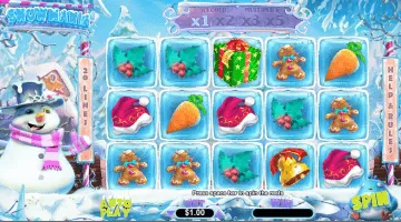 Snowmania slot free spins