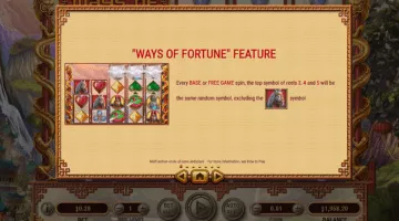 play Ways of Fortune slot