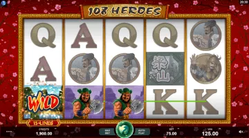 108 Heroes slot free spins