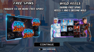 Action Ops Snow And Sable slot game