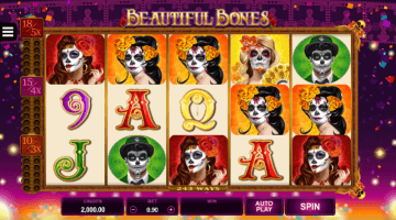 Beautiful Bones slot game