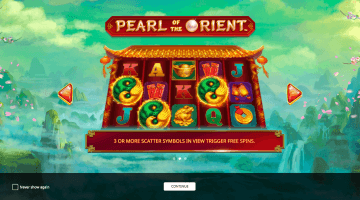 Pearl of the Orient slot game