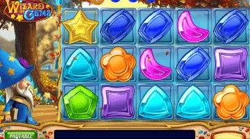 Wizard of Gems slot free spins