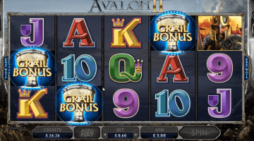 Avalon Ii Quest For The Grail Slot Game