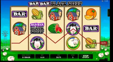 Bar Bar Black Sheep Slot Game Free Spins