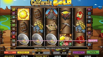 California Gold Slot Game Free Spins