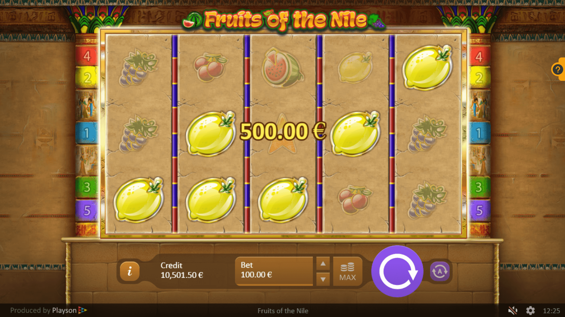 Fruits Of The Nile Slot Machine