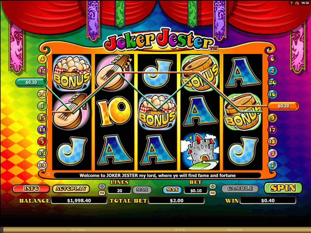 Joker Jester slot: Play with $100 Free Bonus! | YummySpins