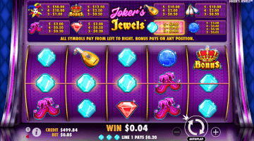 Joker’s Jewels Slot Game