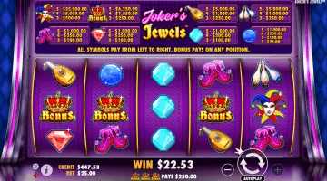Joker’s Jewels Slot Game Free Spins