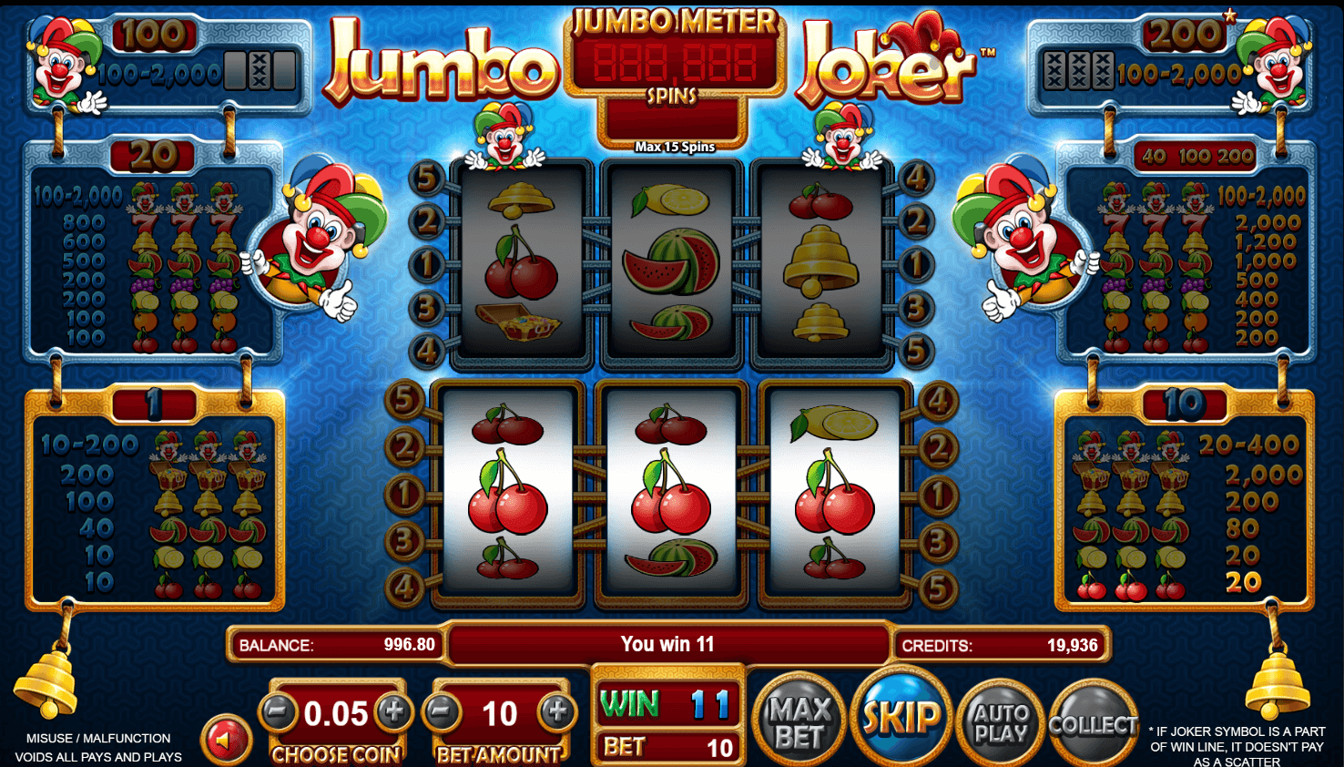 giochi slot machines gratis