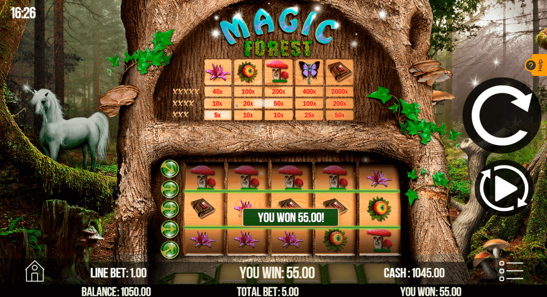 secret of the forest slot machine