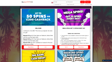 Sunset Spins Casino Promotions