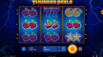 Thunder Reels Slot Game Free Spins