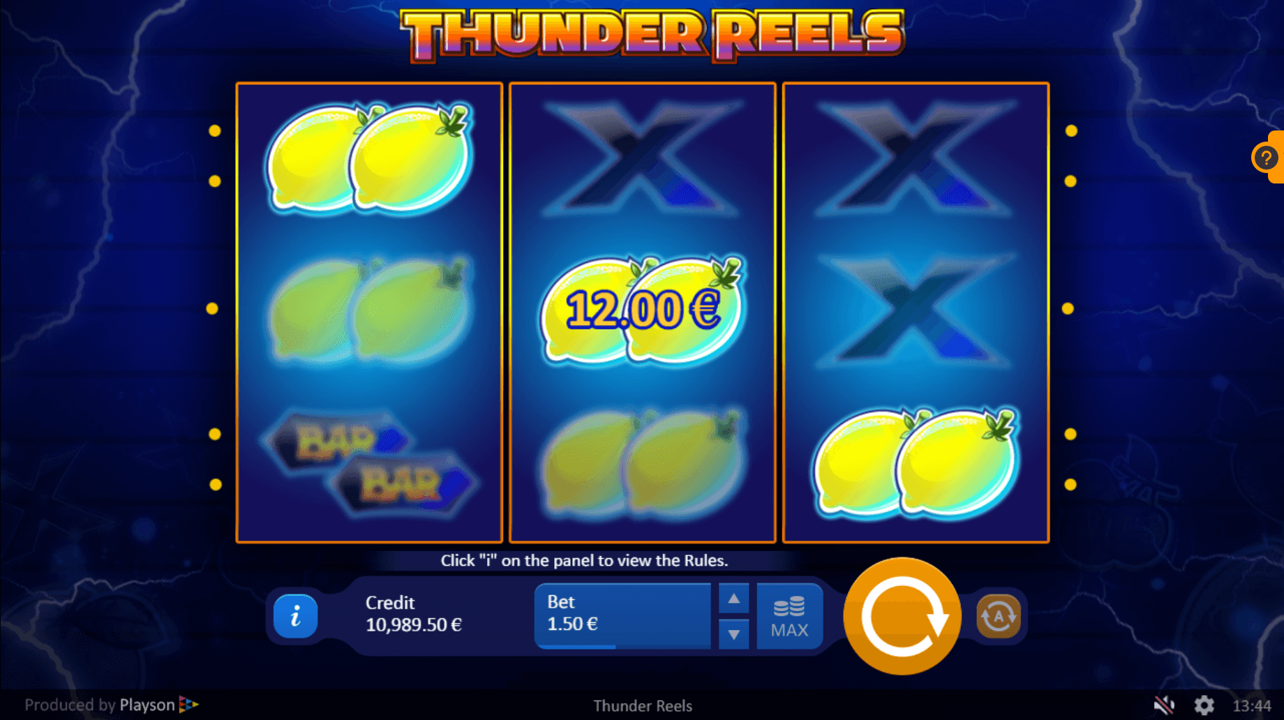 Thunder Reels Slot Machine