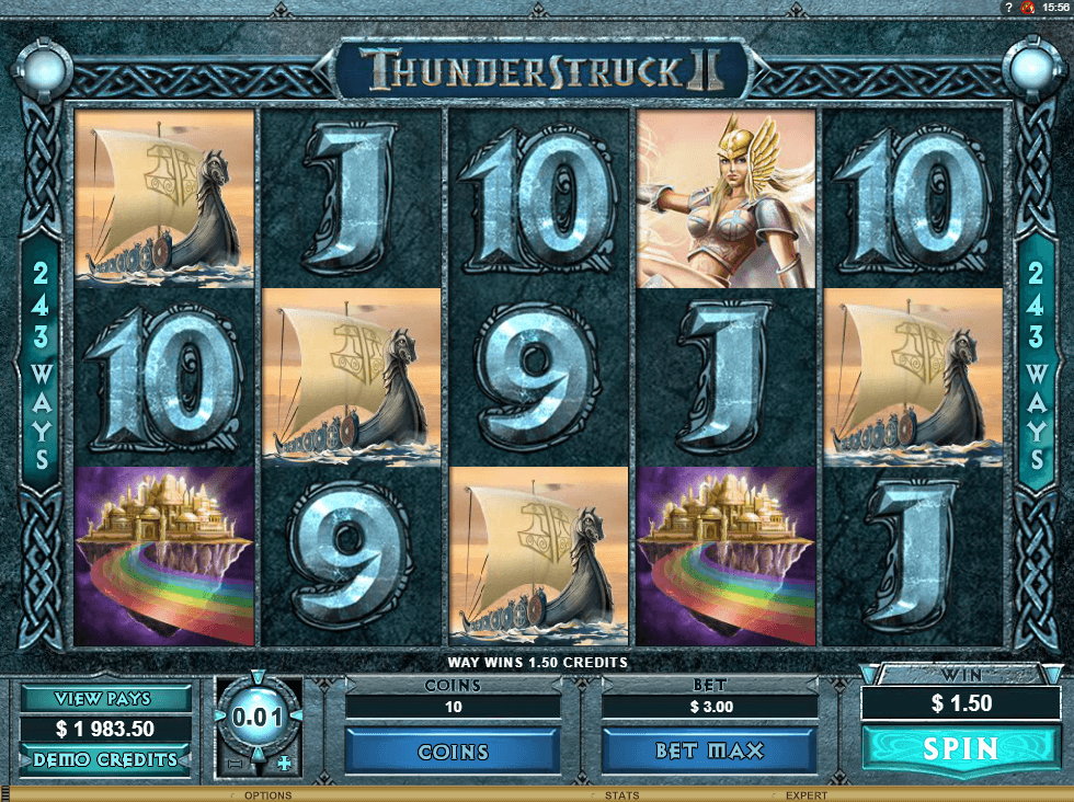 Thunderstruck 2 slot rtp