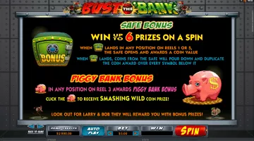 Play Bust The Bank Slot
