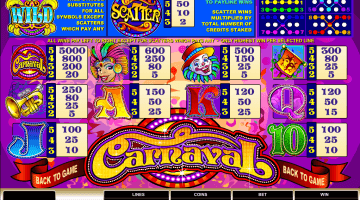 Play Carnaval Slot