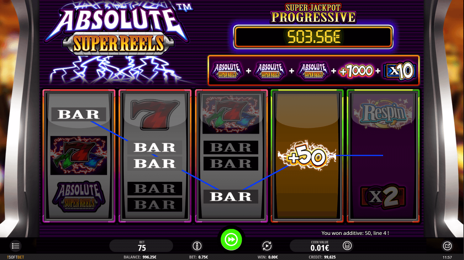 Absolute Slots