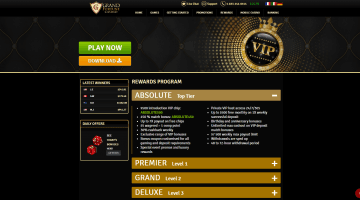 Grand Fortune Casino Rewards Vip Program