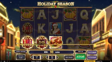 Holiday Season Slot Game Free Spins