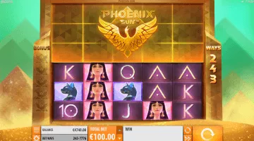 Phoenix Sun Slot Game Free Spins