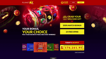 Planet 7 Oz Casino Free Spins No Deposit