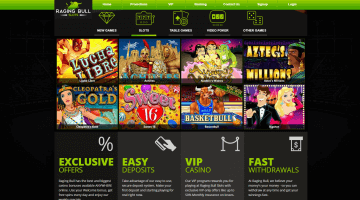 Raging Bull Slots Casino Slot Games