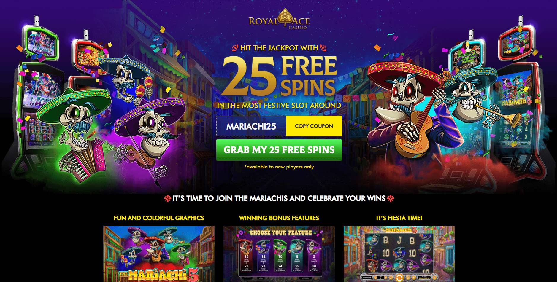 royal ace casino no deposit bonus 2024