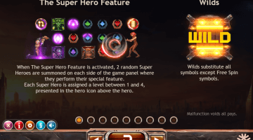 Play Super Heroes Slot