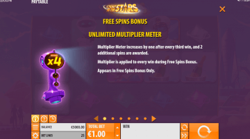 Play Ticket To The Stars Slot