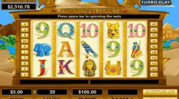 Boy King’s Treasure Slot Game Free Spins