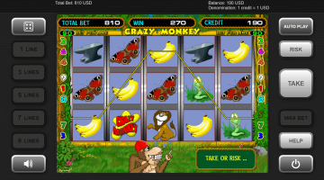 Crazy Monkey Slot Game