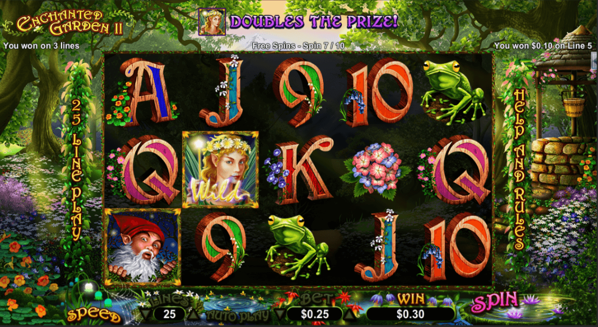 Slots Garden Free Spins