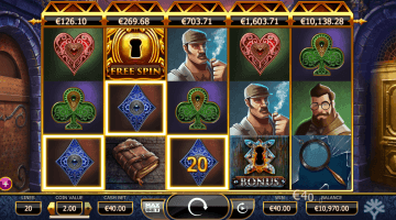 Holmes And The Stolen Stones Slot Game