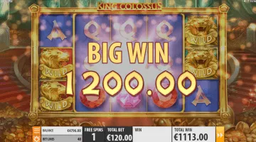 King Colossus Slot Game Free Spins