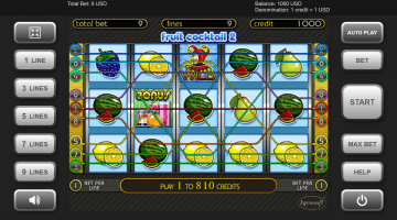 Play Fruit Cocktail 2 Slot